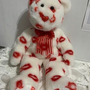 Smooch Beanie Buddy Bear